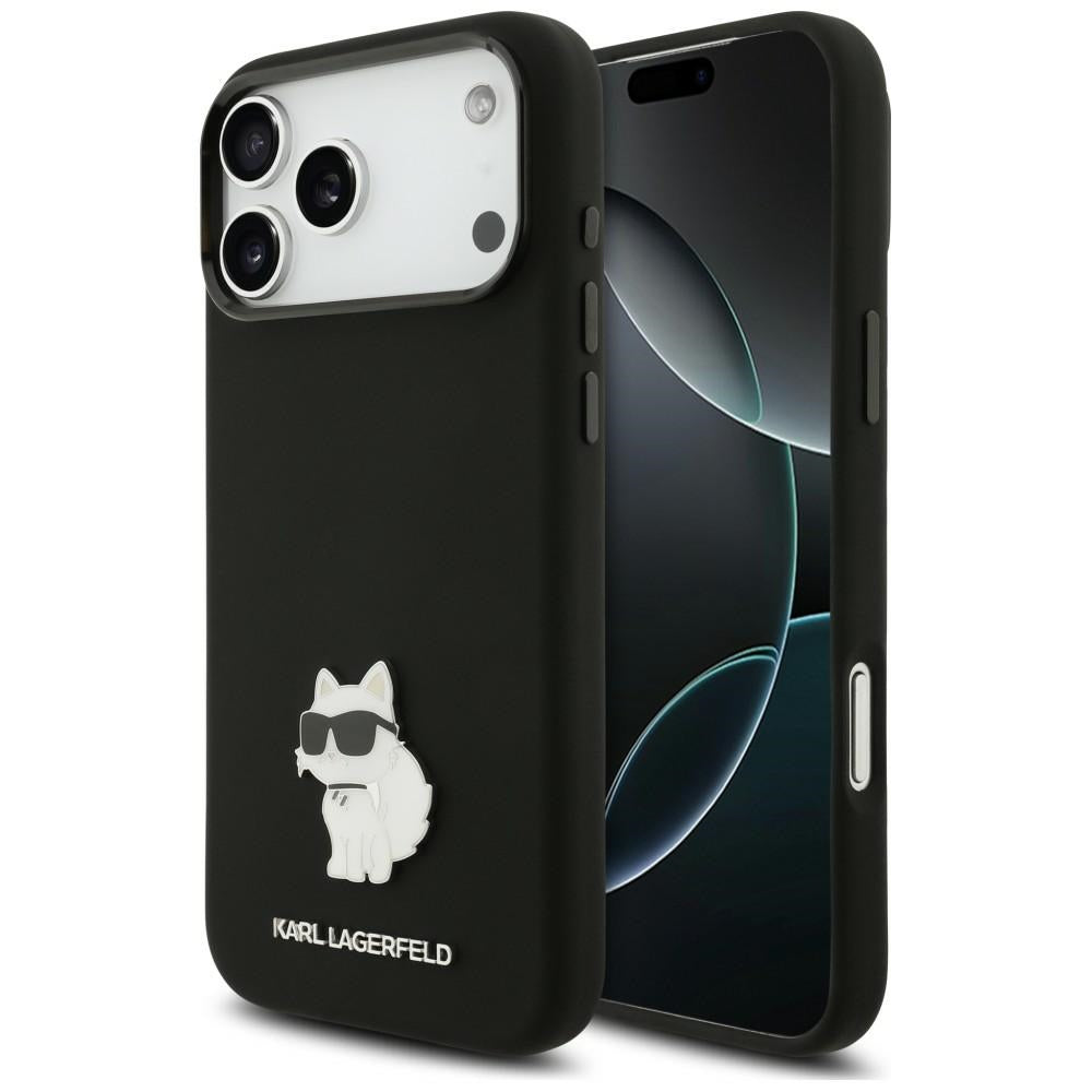 Husa de protectie Karl Lagerfeld compatibil cu iPhone 17 Pro Max / iPhone 18 Pro Max, Negru