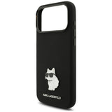 Husa de protectie Karl Lagerfeld compatibil cu iPhone 17 Pro Max / iPhone 18 Pro Max, Negru