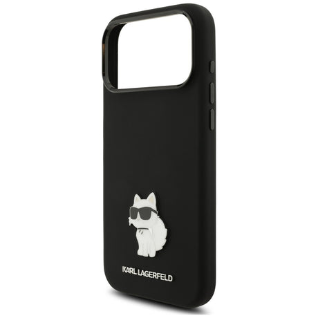 Husa de protectie Karl Lagerfeld compatibil cu iPhone 17 Pro Max / iPhone 18 Pro Max, Negru