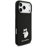 Husa de protectie Karl Lagerfeld compatibil cu iPhone 17 Pro Max / iPhone 18 Pro Max, Negru