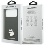 Husa de protectie Karl Lagerfeld compatibil cu iPhone 17 Pro Max / iPhone 18 Pro Max, Negru