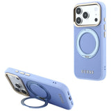 Husa de protectie Guess compatibil cu iPhone 17 Pro / iPhone 18 Pro, Albastru