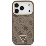 Husa de protectie Guess compatibil cu iPhone 17 Pro / iPhone 18 Pro, Maro