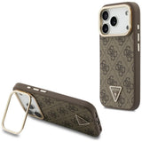 Husa de protectie Guess compatibil cu iPhone 17 Pro Max / iPhone 18 Pro Max, Maro