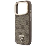 Husa de protectie Guess compatibil cu iPhone 17 Pro Max / iPhone 18 Pro Max, Maro