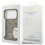 Husa de protectie Guess compatibil cu iPhone 17 Pro Max / iPhone 18 Pro Max, Maro
