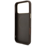 Husa de protectie Guess Hardcase 4G compatibil cu iPhone 17 Pro Max / iPhone 18 Pro Max, Maro