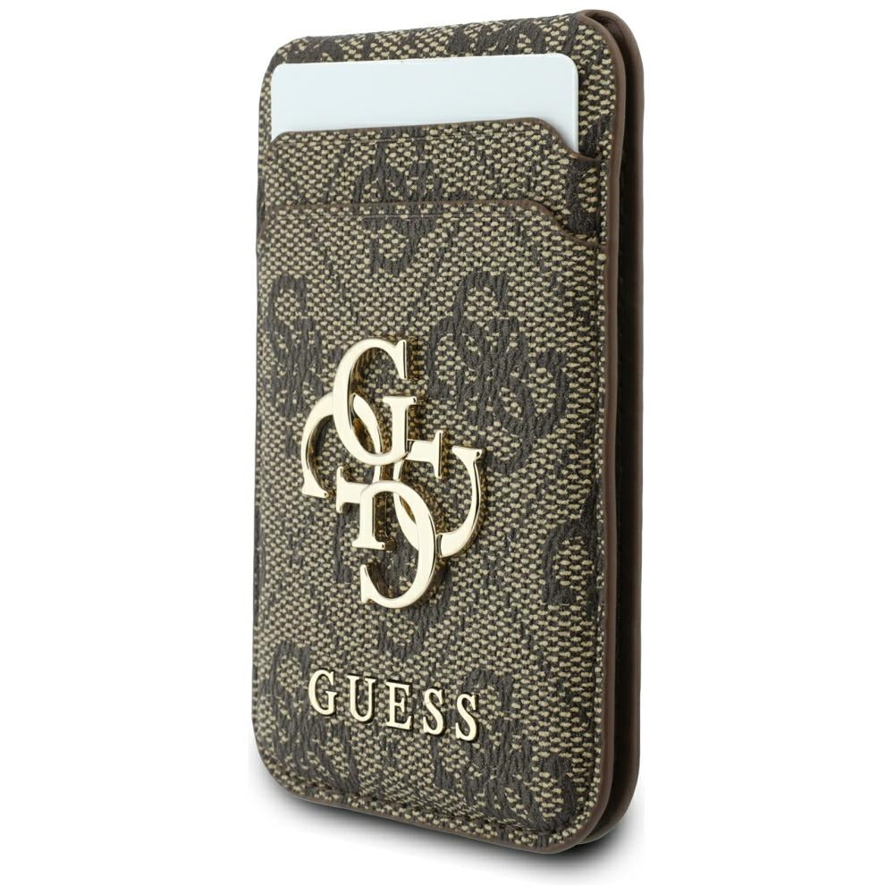 Husa de protectie Guess Hardcase 4G compatibil cu iPhone 17 Pro Max / iPhone 18 Pro Max, Maro