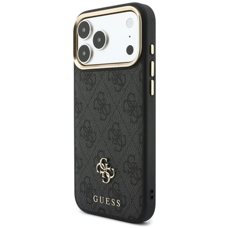 Husa de protectie Guess Hardcase 4G compatibil cu iPhone 17 Pro / iPhone 18 Pro, Negru