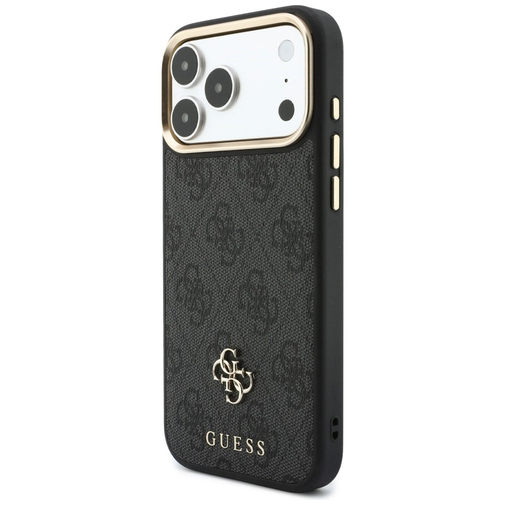 Husa de protectie Guess Hardcase 4G compatibil cu iPhone 18 Pro Max / iPhone 17 Pro Max, Negru