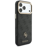 Husa de protectie Guess Hardcase 4G compatibil cu iPhone 18 Pro Max / iPhone 17 Pro Max, Negru