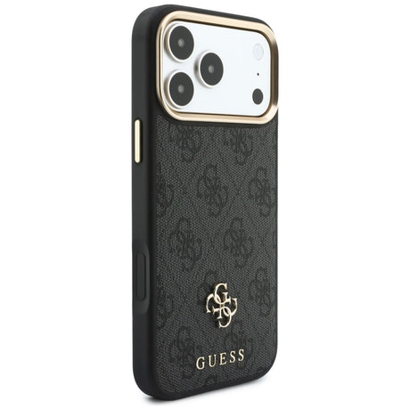 Husa de protectie Guess Hardcase 4G compatibil cu iPhone 18 Pro Max / iPhone 17 Pro Max, Negru