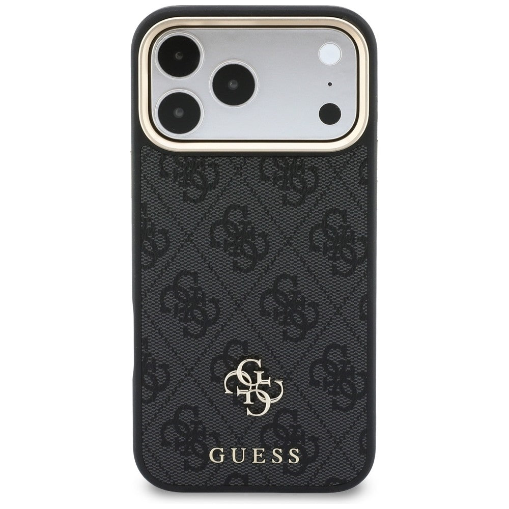 Husa de protectie Guess Hardcase 4G compatibil cu iPhone 18 Pro Max / iPhone 17 Pro Max, Negru