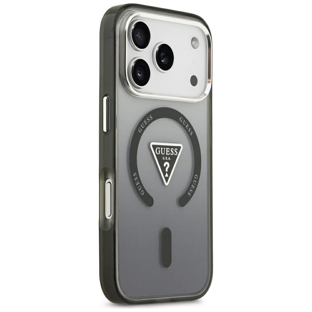 Husa de protectie Guess IML compatibil cu iPhone 18 Pro Max / iPhone 17 Pro Max, Negru