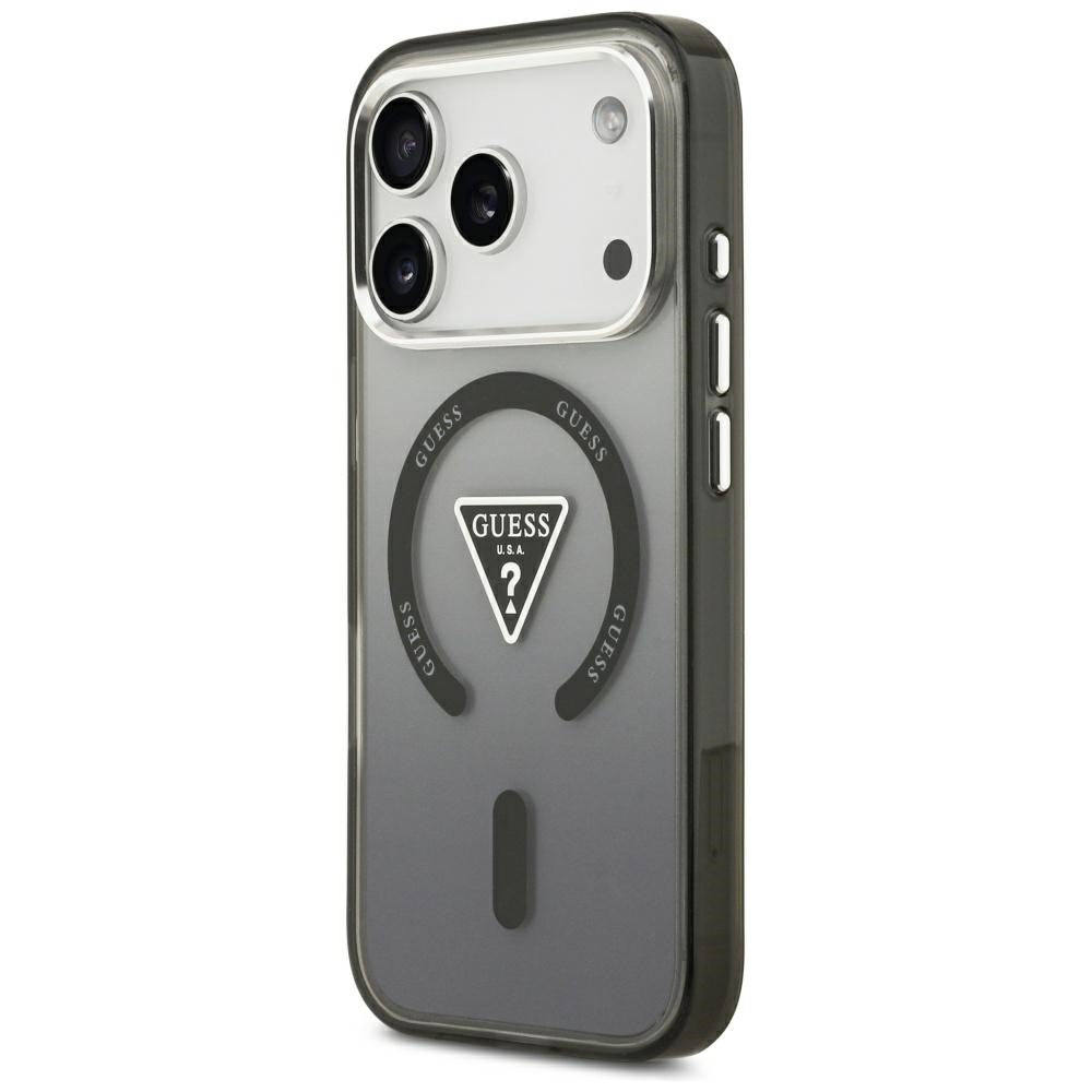 Husa de protectie Guess IML compatibil cu iPhone 18 Pro Max / iPhone 17 Pro Max, Negru