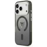 Husa de protectie Guess IML compatibil cu iPhone 18 Pro Max / iPhone 17 Pro Max, Negru