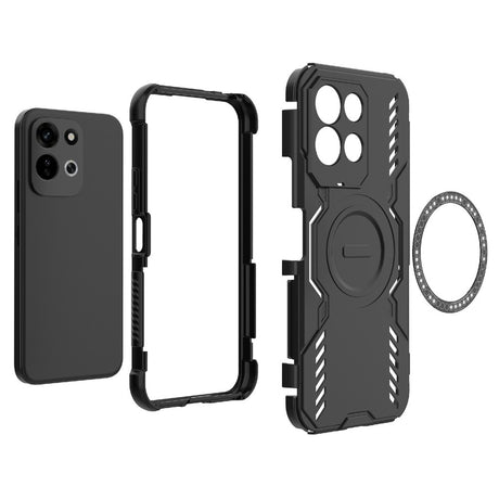 Husa de protectie Techsuit ArmorMag compatibil cu Xiaomi Redmi 17 4G / Redmi 17 5G, Albastru