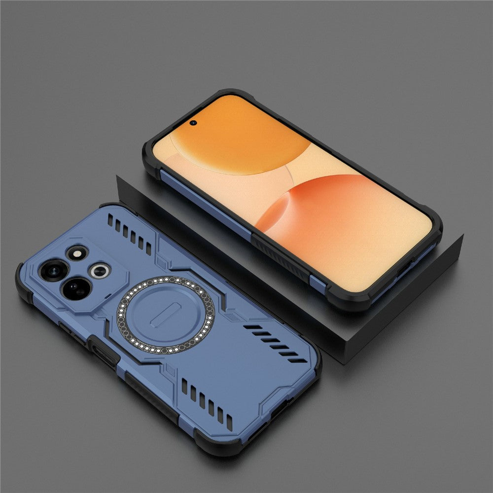 Husa de protectie Techsuit ArmorMag compatibil cu Xiaomi Redmi 17 4G / Redmi 17 5G, Albastru