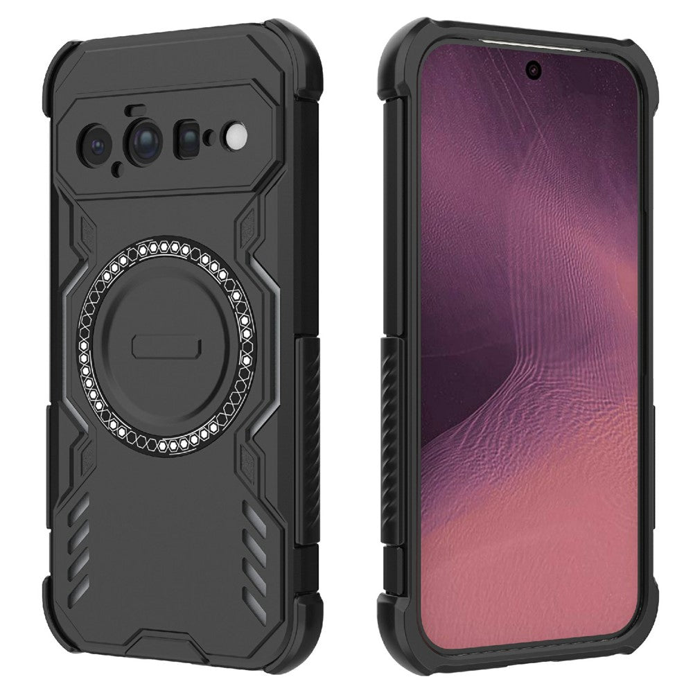 Husa de protectie Techsuit ArmorMag compatibil cu Google Pixel 11, Negru