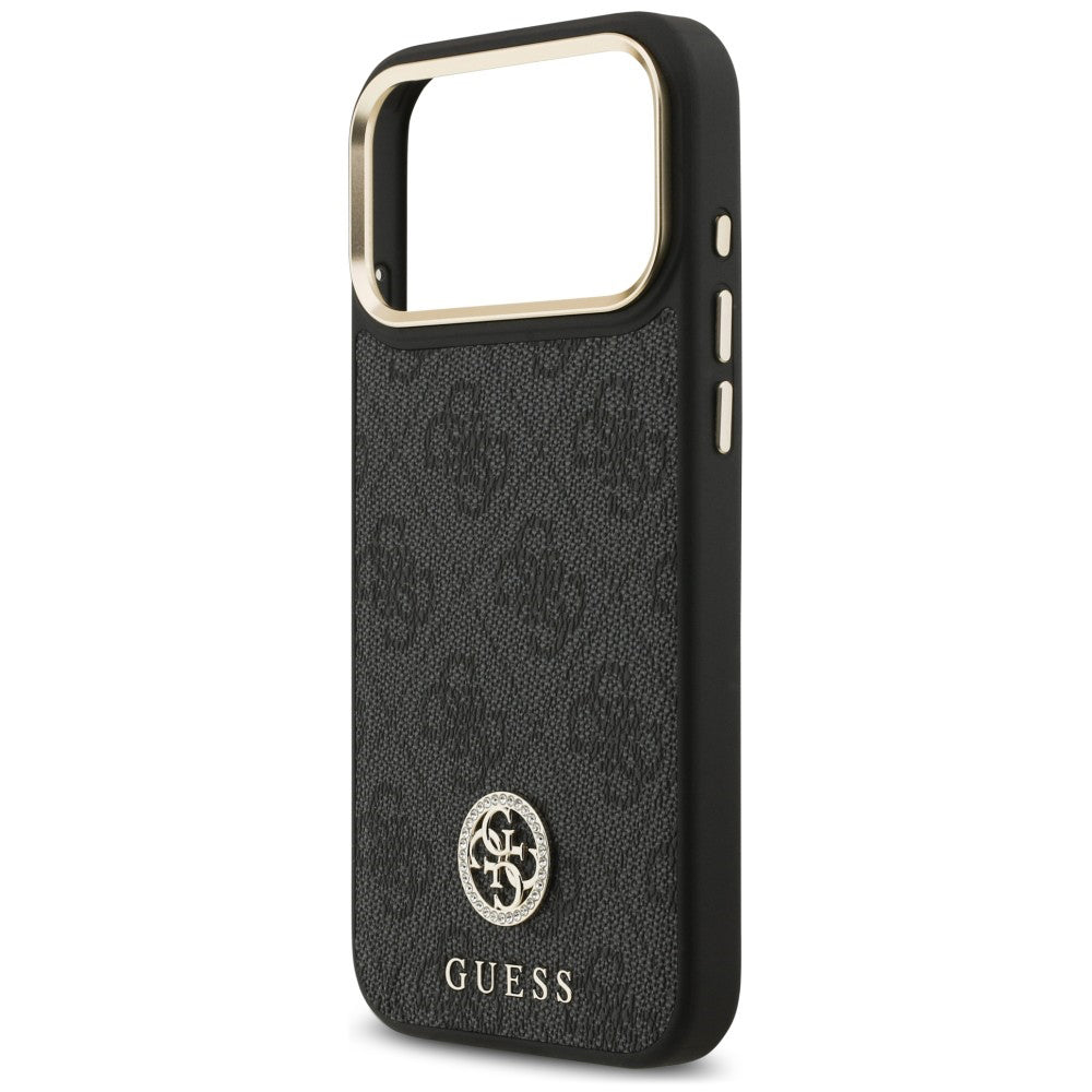 Husa de protectie Guess Hardcase 4G compatibil cu iPhone 18 Pro Max / iPhone 17 Pro Max, Negru