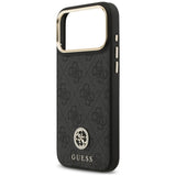 Husa de protectie Guess Hardcase 4G compatibil cu iPhone 18 Pro Max / iPhone 17 Pro Max, Negru