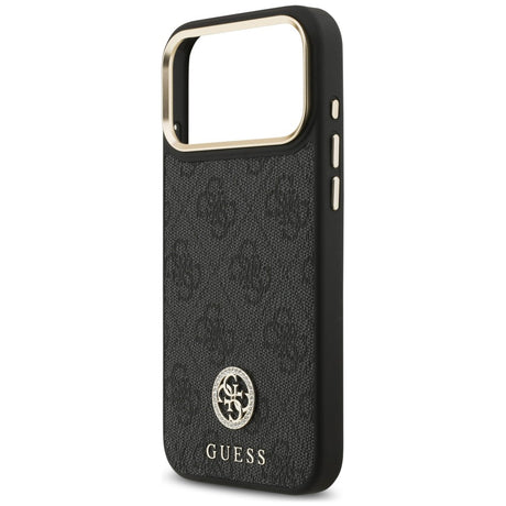 Husa de protectie Guess Hardcase 4G compatibil cu iPhone 18 Pro Max / iPhone 17 Pro Max, Negru
