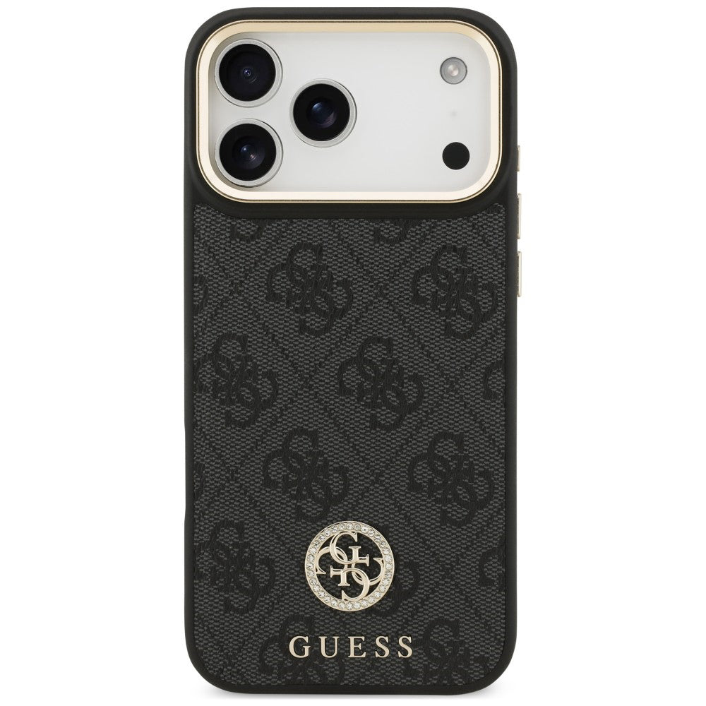 Husa de protectie Guess Hardcase 4G compatibil cu iPhone 18 Pro Max / iPhone 17 Pro Max, Negru