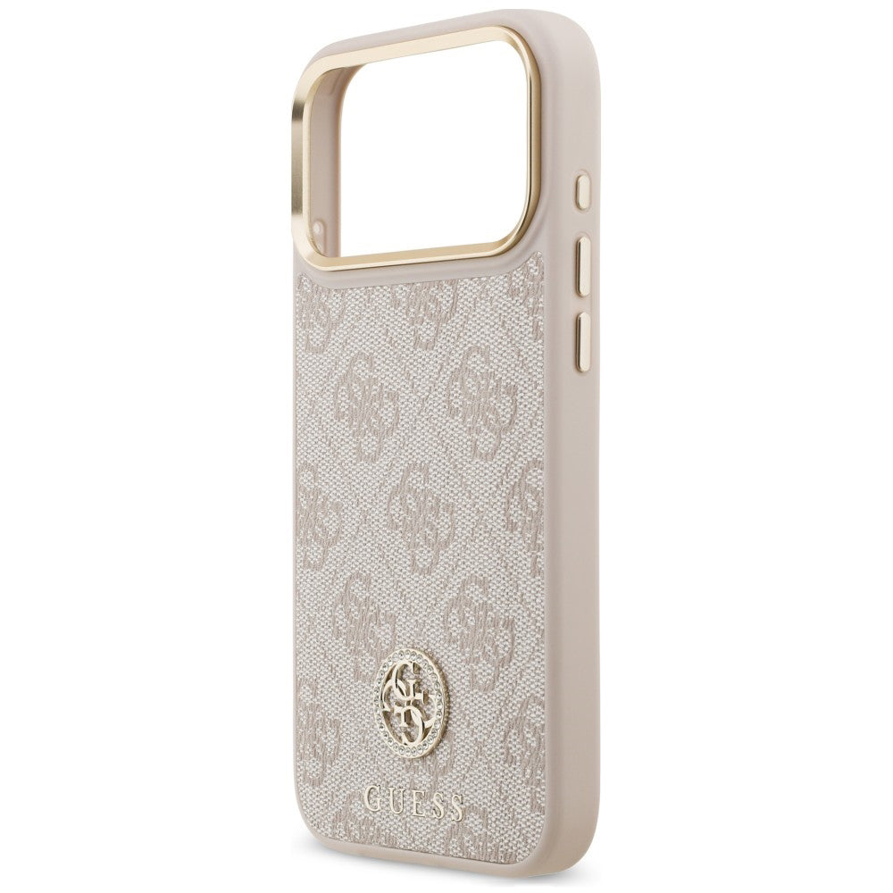 Husa de protectie Guess Hardcase 4G compatibil cu iPhone 18 Pro Max / iPhone 17 Pro Max, Roz