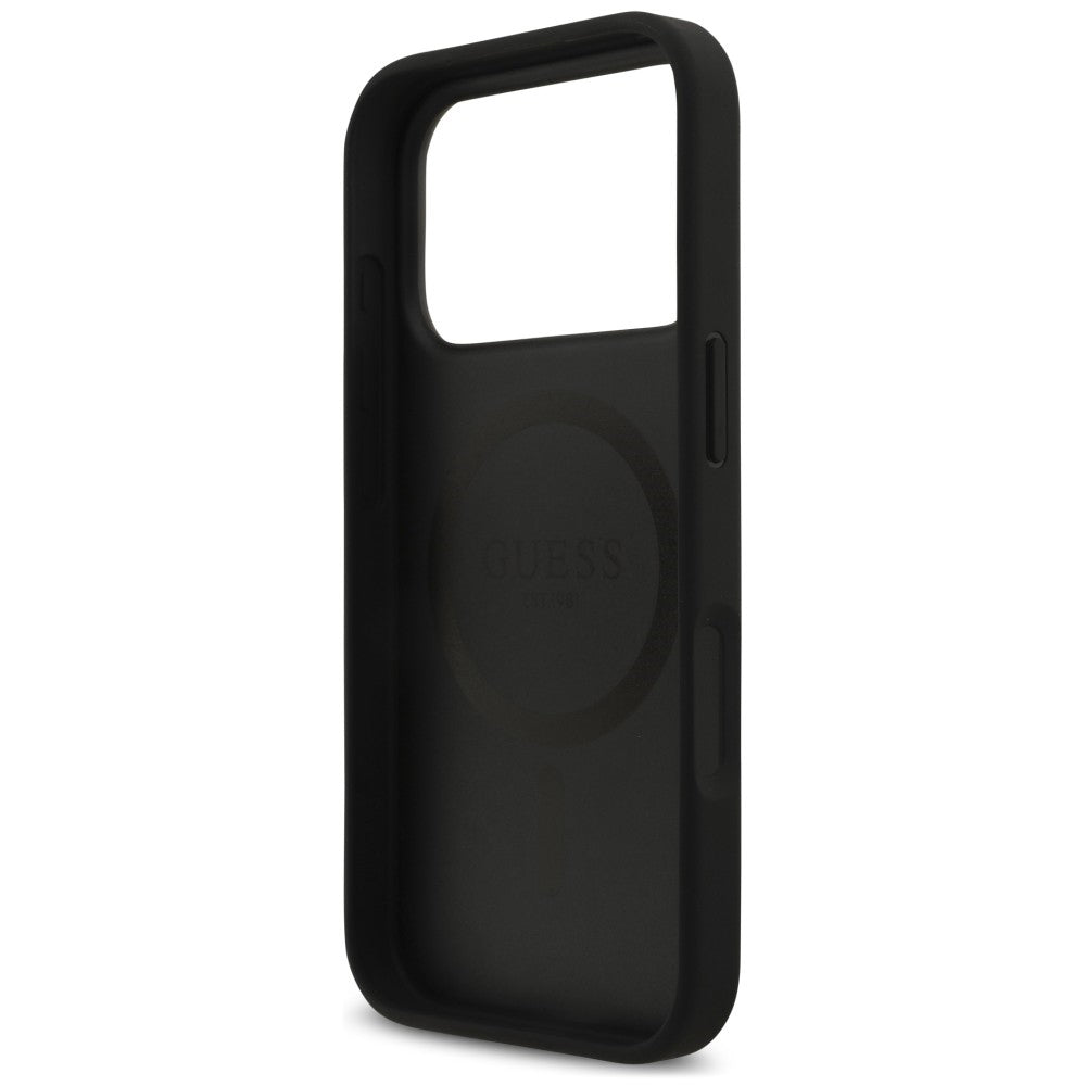 Husa de protectie Guess compatibil cu iPhone 17 Pro Max / iPhone 18 Pro Max, Negru