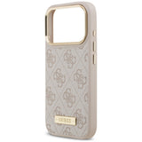 Husa de protectie Guess Hardcase 4G compatibil cu iPhone 18 Pro / iPhone 17 Pro, Roz