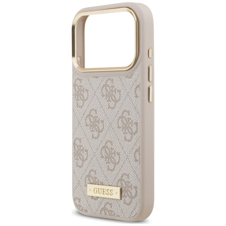 Husa de protectie Guess Hardcase 4G compatibil cu iPhone 18 Pro / iPhone 17 Pro, Roz