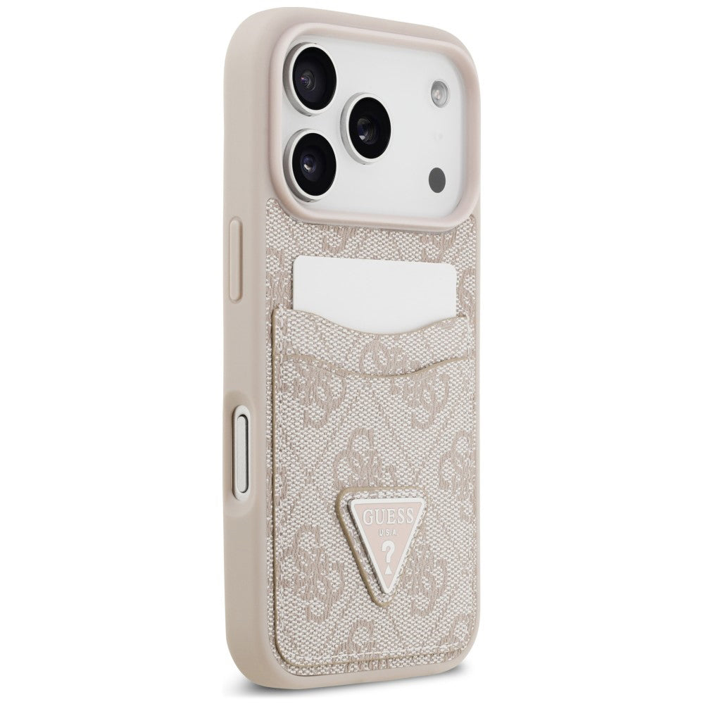 Husa de protectie Guess Hardcase 4G compatibil cu iPhone 18 Pro / iPhone 17 Pro, Roz