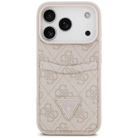 Husa de protectie Guess Hardcase 4G compatibil cu iPhone 18 Pro / iPhone 17 Pro, Roz
