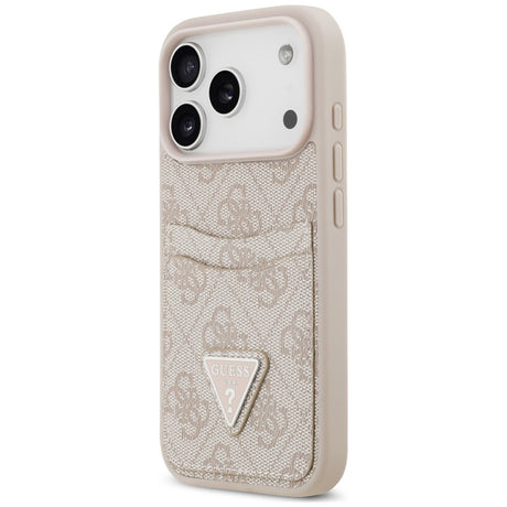 Husa de protectie Guess Hardcase 4G compatibil cu iPhone 18 Pro Max / iPhone 17 Pro Max, Roz