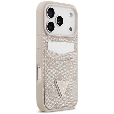 Husa de protectie Guess Hardcase 4G compatibil cu iPhone 18 Pro Max / iPhone 17 Pro Max, Roz