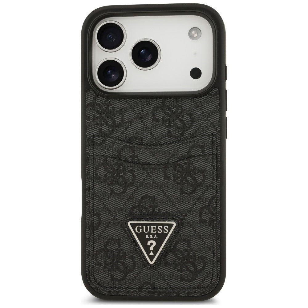 Husa de protectie Guess Hardcase 4G compatibil cu iPhone 18 Pro Max / iPhone 17 Pro Max, Negru