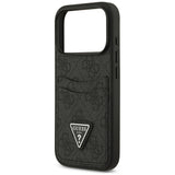 Husa de protectie Guess Hardcase 4G compatibil cu iPhone 18 Pro Max / iPhone 17 Pro Max, Negru