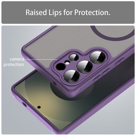 Husa de protectie Techsuit HaloFrost II MagSafe compatibil cu Samsung Galaxy S26 Ultra, Mov