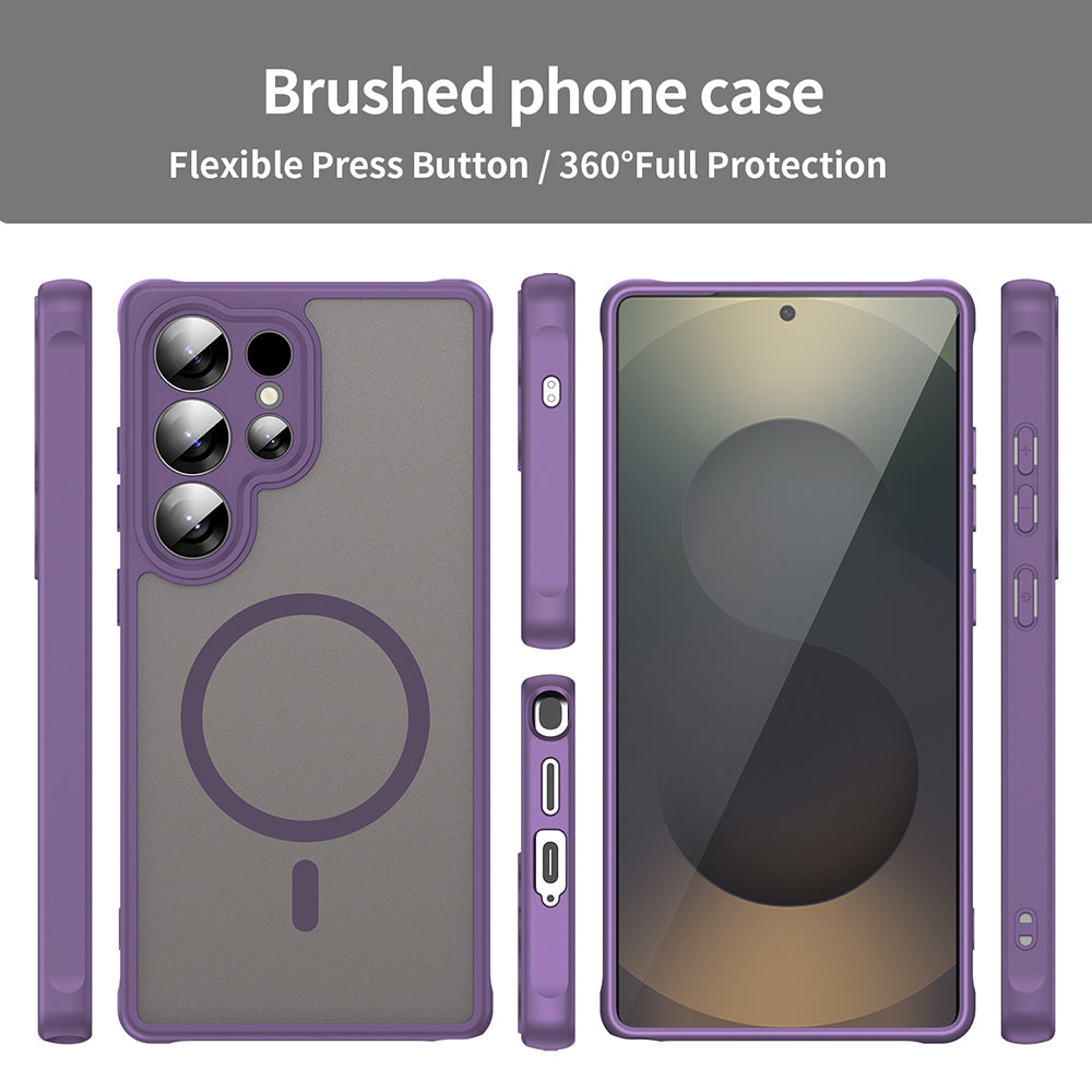 Husa de protectie Techsuit HaloFrost II MagSafe compatibil cu Samsung Galaxy S26 Ultra, Mov