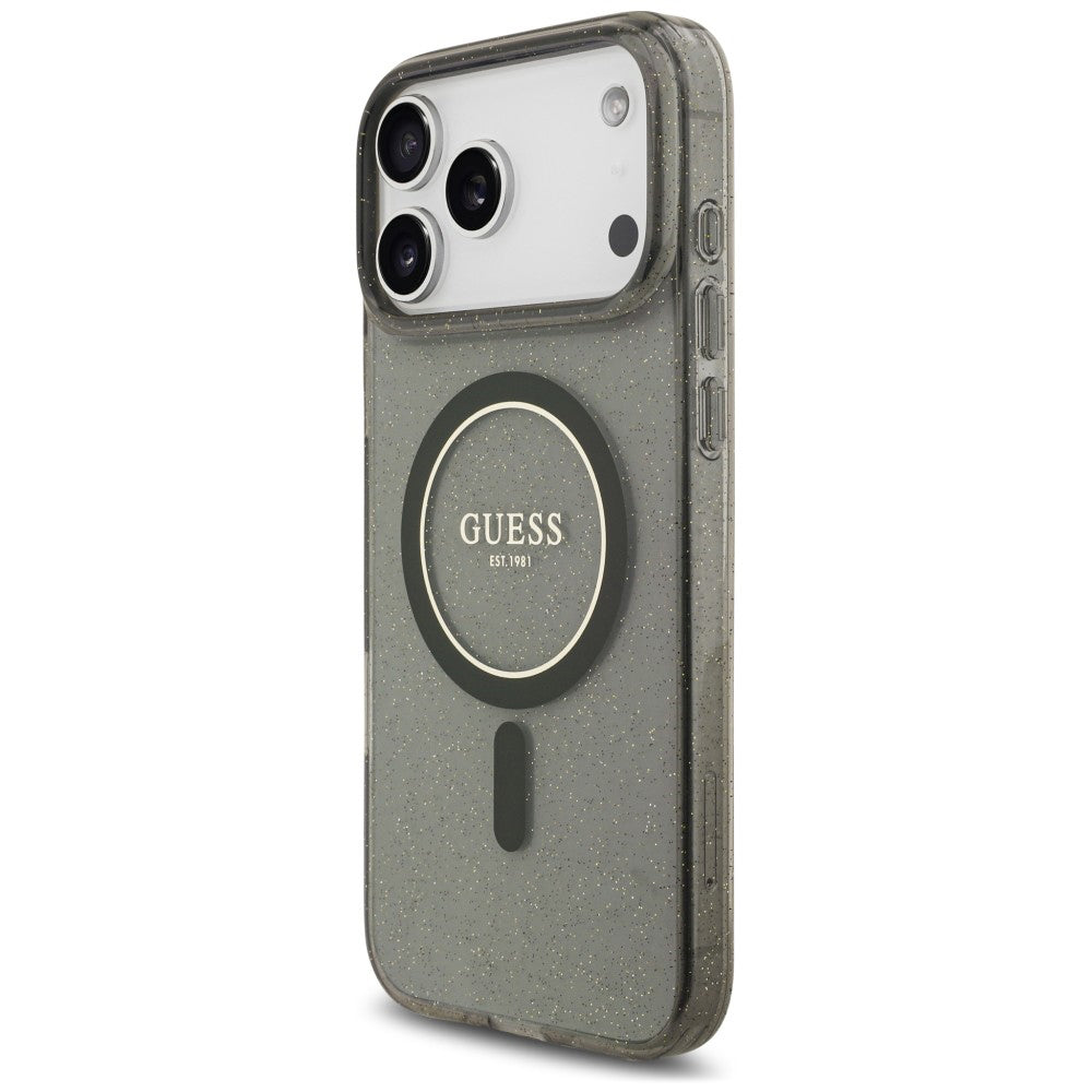 Husa de protectie Guess compatibil cu iPhone 18 Pro / iPhone 17 Pro, Negru