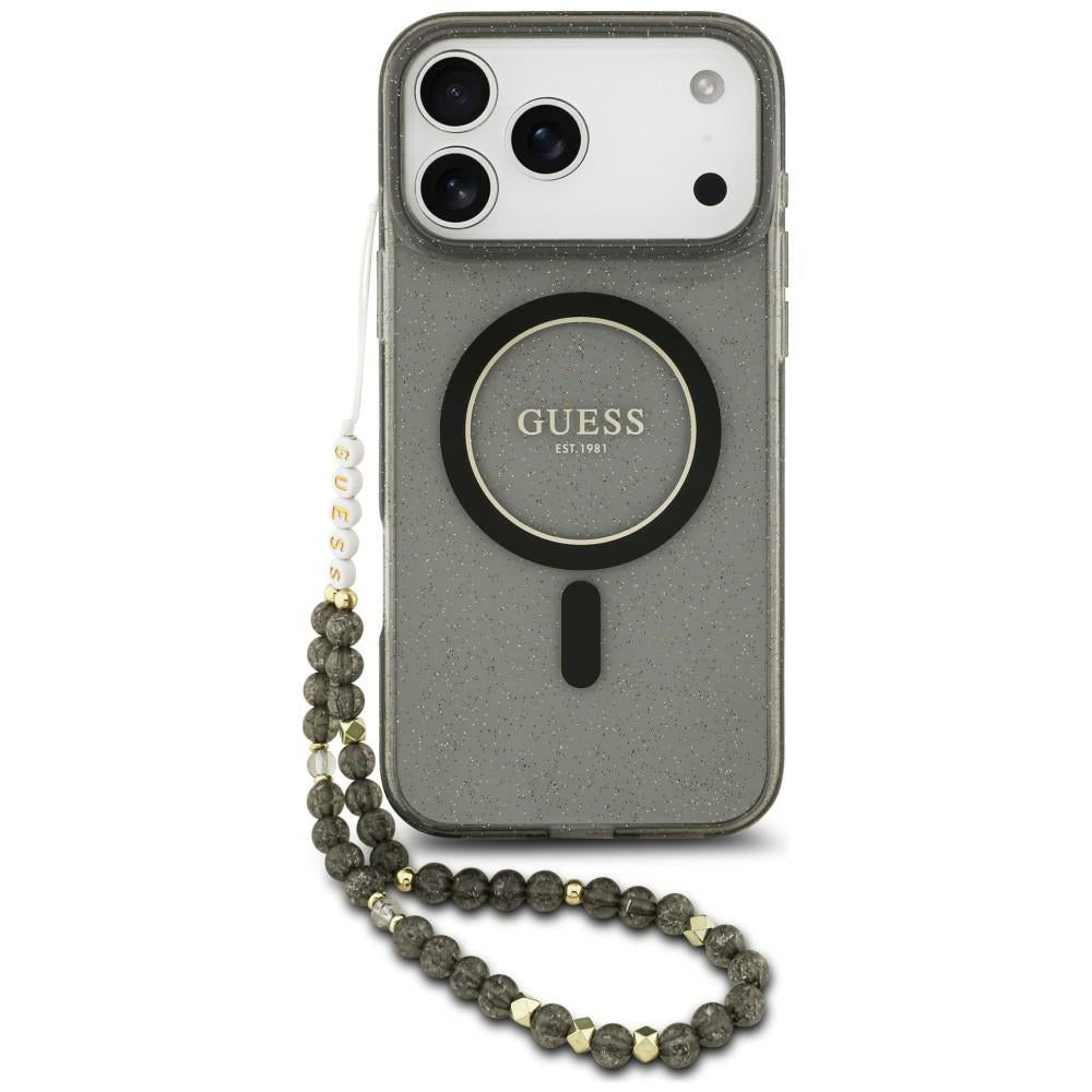 Husa de protectie Guess compatibil cu iPhone 18 Pro / iPhone 17 Pro, Negru