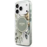 Husa de protectie Guess IML compatibil cu iPhone 18 Pro / iPhone 17 Pro, Verde