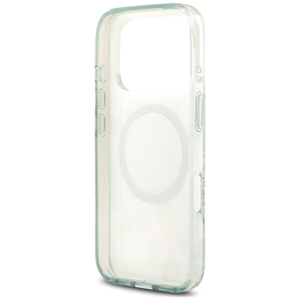 Husa de protectie Guess IML compatibil cu iPhone 18 Pro Max / iPhone 17 Pro Max, Verde