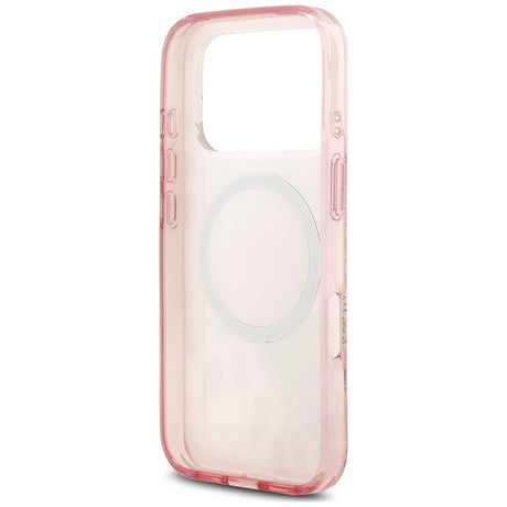 Husa de protectie Guess IML compatibil cu iPhone 18 Pro Max / iPhone 17 Pro Max, Roz