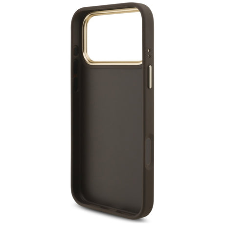 Husa de protectie Guess compatibil cu iPhone 17 Pro / iPhone 18 Pro, Maro