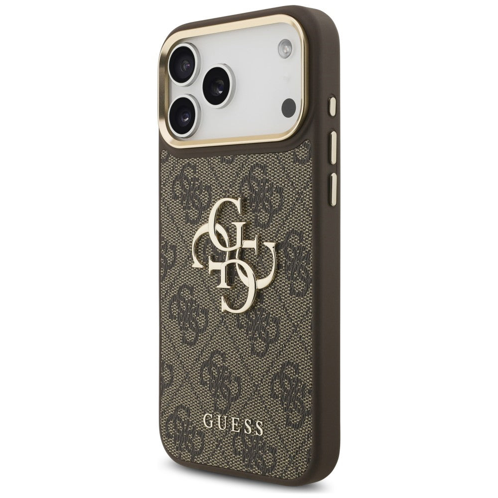 Husa de protectie Guess compatibil cu iPhone 17 Pro Max / iPhone 18 Pro Max, Maro