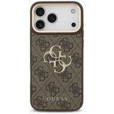 Husa de protectie Guess compatibil cu iPhone 17 Pro Max / iPhone 18 Pro Max, Maro