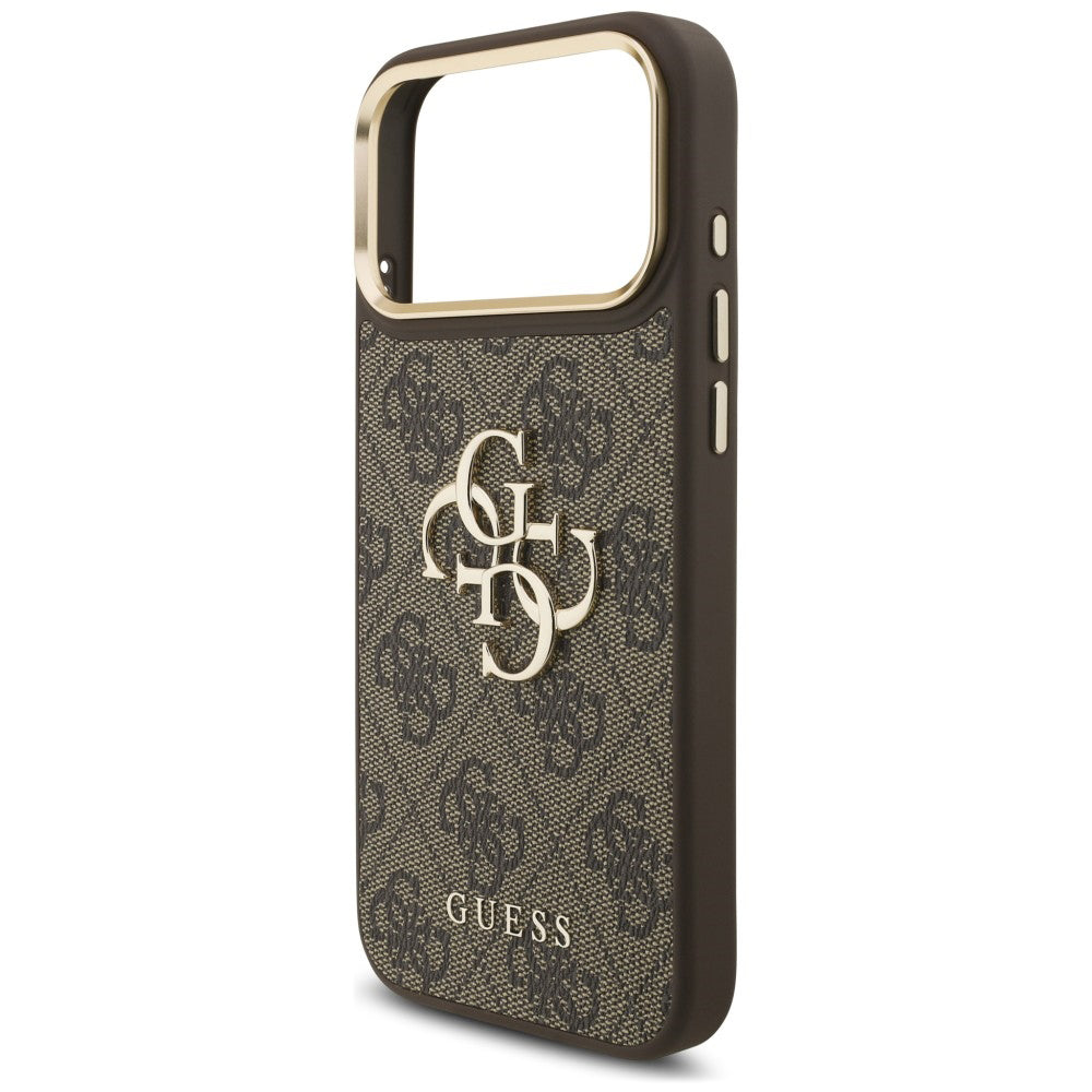 Husa de protectie Guess compatibil cu iPhone 17 Pro Max / iPhone 18 Pro Max, Maro