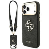 Husa de protectie Guess compatibil cu iPhone 17 Pro Max / iPhone 18 Pro Max, Negru