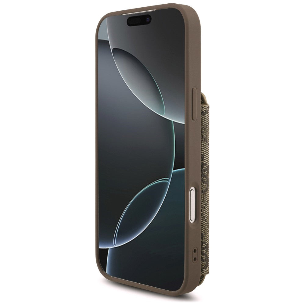 Husa de protectie Guess Hardcase 4G compatibil cu iPhone 18 Pro / iPhone 17 Pro, Maro